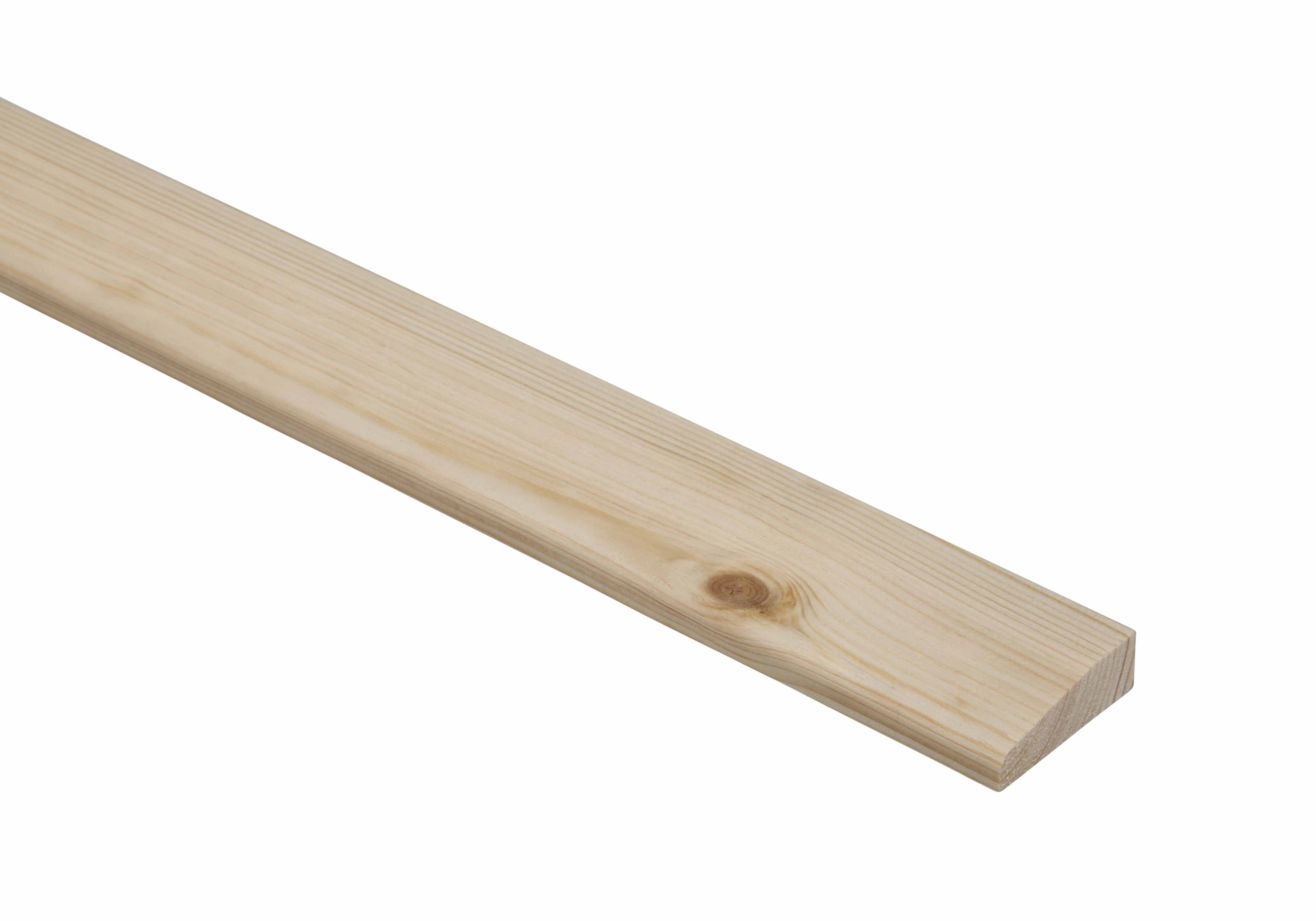 10 Pine Chamfered Architrave Mouldings 15 x 46 x 2100mm